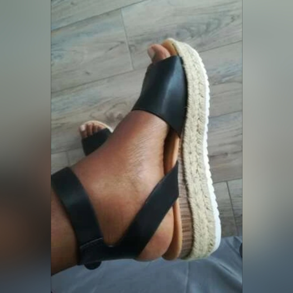 NEW Black Espadrilles - Picture 10 of 12